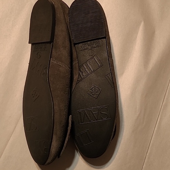 Vintage Sam & Libby Ballet Flats Brown Size 8 - Picture 7 of 9